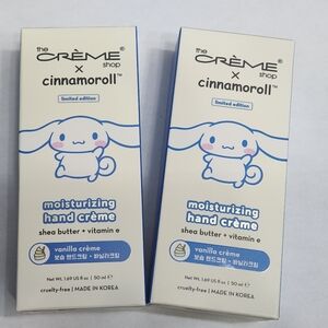 The Crème Shop x Cinnamoroll Moisturizing Hand Crème — 2 Pack